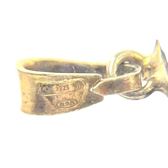 Double Sided Millefiori PENDANT For Necklace 925 Silver v2225 VI Vincenza Italy - Picture 3 of 5